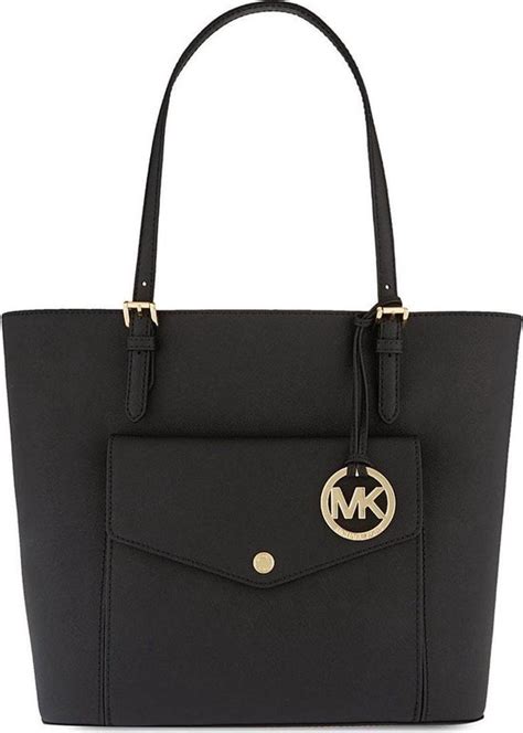 michael kors schwarz shopper|michael kors jet set.